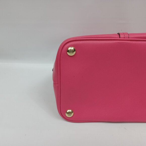 Coach Peyton Leather Cora Domed Satchel Bag M1381-F25671 - Picture 6 of 11